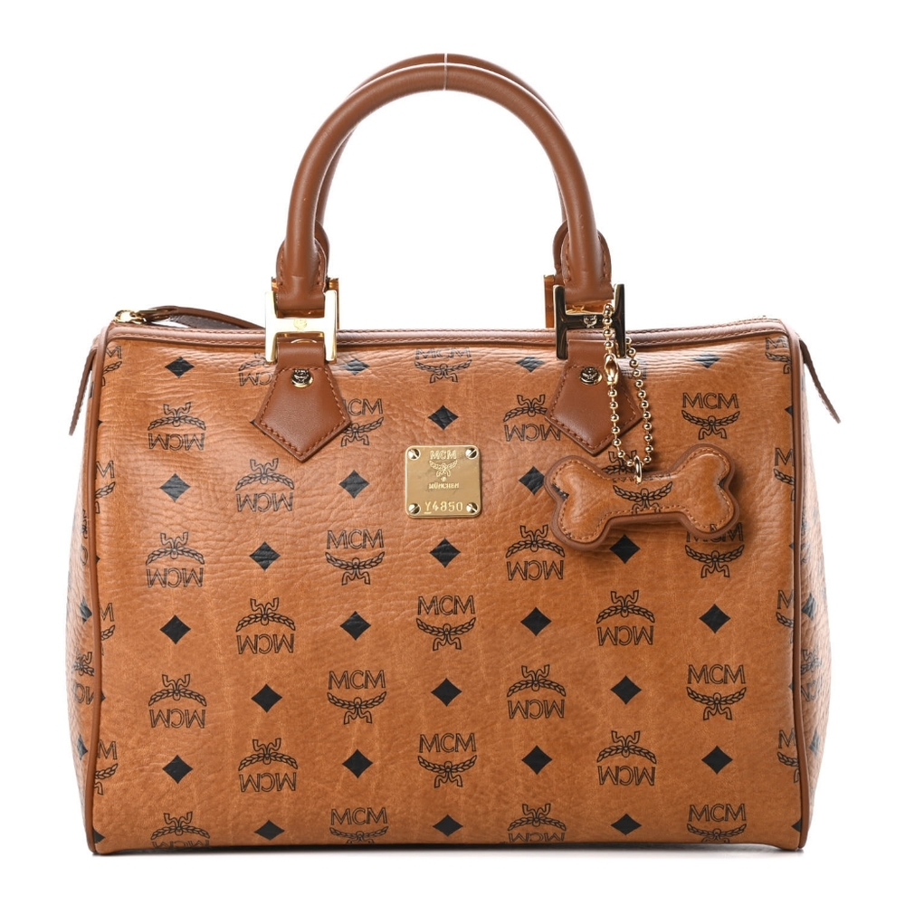 MCMVisetos Dog Bone Boston Bag